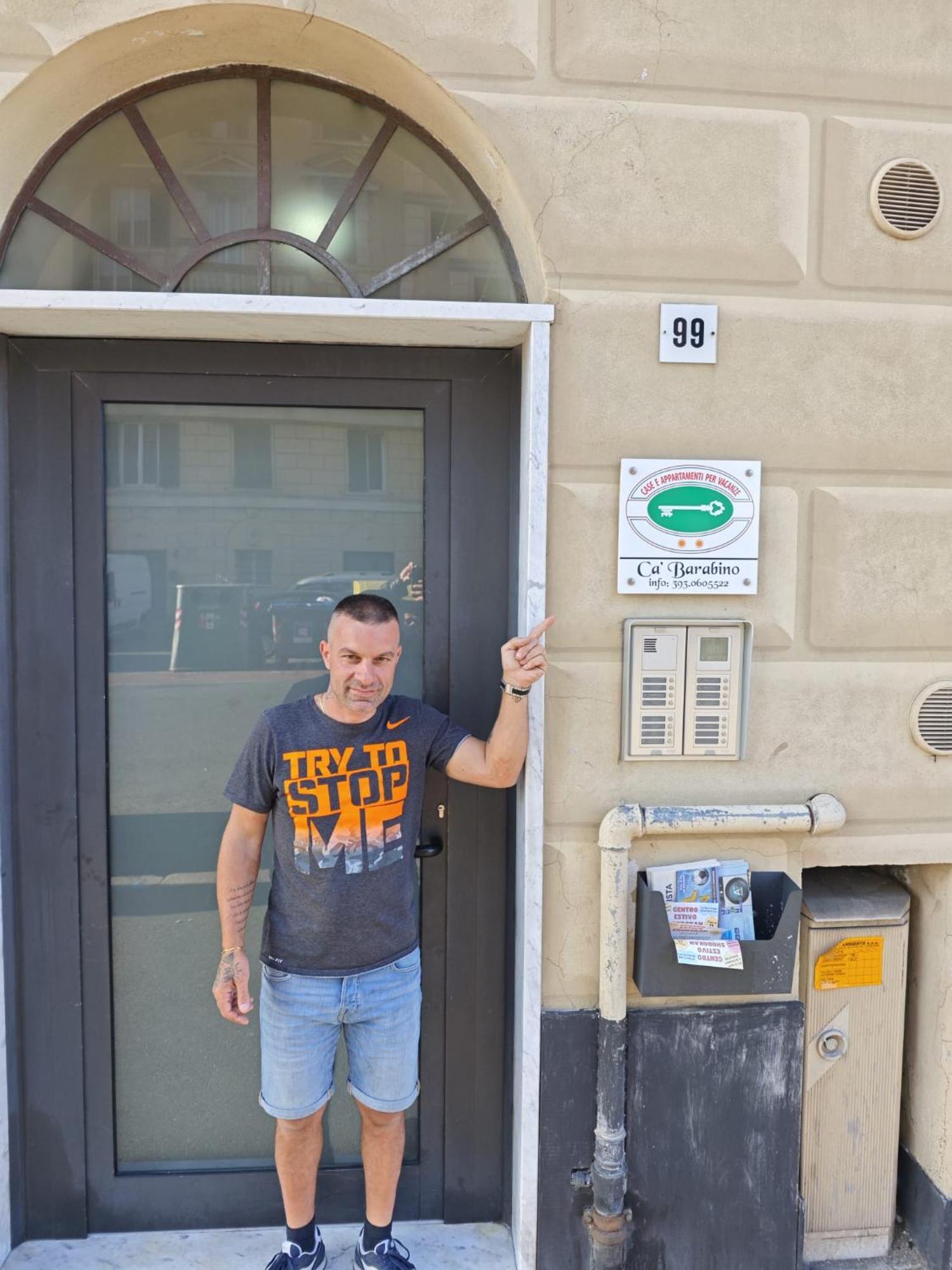 Ferienwohnung Ca' Barabino Genua Exterior foto