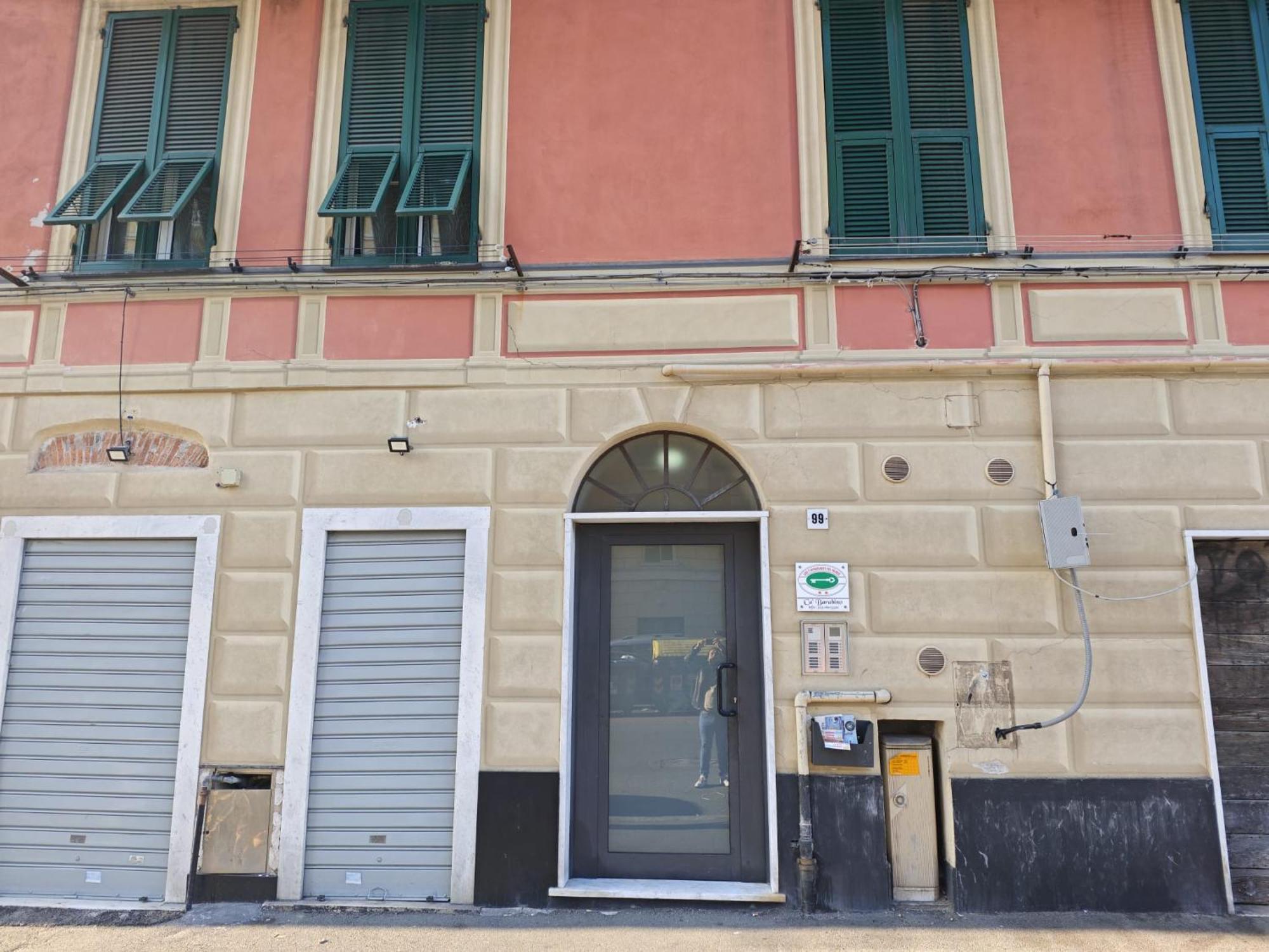 Ferienwohnung Ca' Barabino Genua Exterior foto